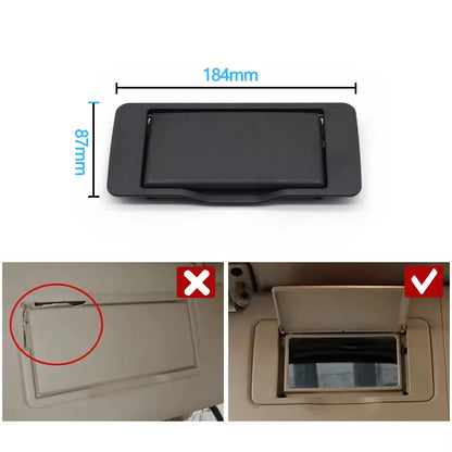 W164 W203 Car Sun Shade Visor Mirror Makeup Cosmetic Mirror For Mercedes Benz ML GL C Class 2001-2007 1648100710,1648100810
