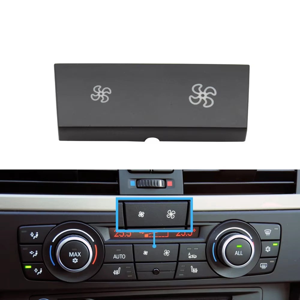 Air Conditioner AC Temperature Control Button Keys Rotary Knob For BMW 1 3 Series X1 X3 E81 E82 E87 E88 E90 E91 E92 E93 E84 F25