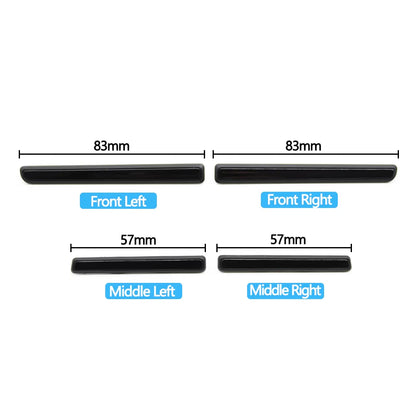 Car Front Air Conditioning Left Right Middle AC Vent Grille Center Air Vent Trim Strip For Porsche Taycan 9J1 2019 2020-2025