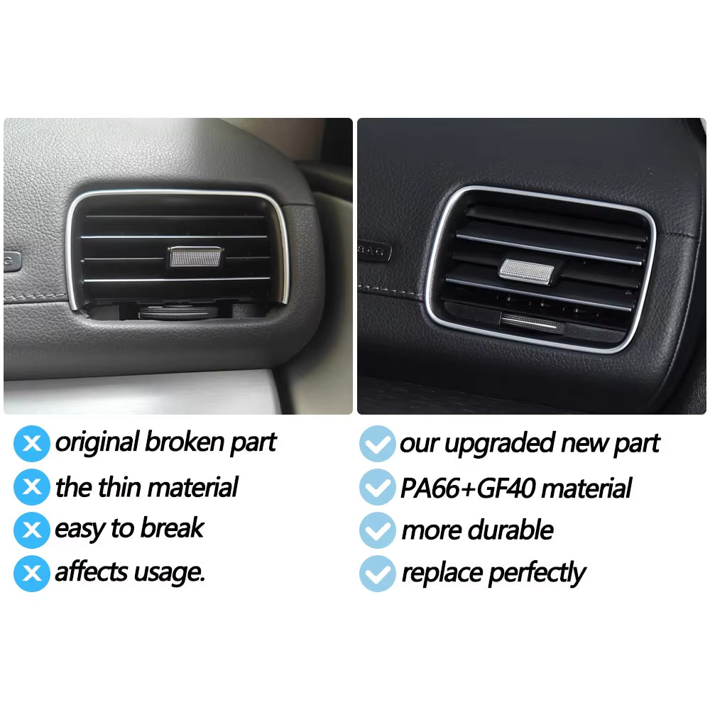 Car Front Left Right Air Vent Outlet Grille AC Slide Tab Clip Repair Kit For Benz W167 GLS GLE 350 400 450 500 580 2020-2025