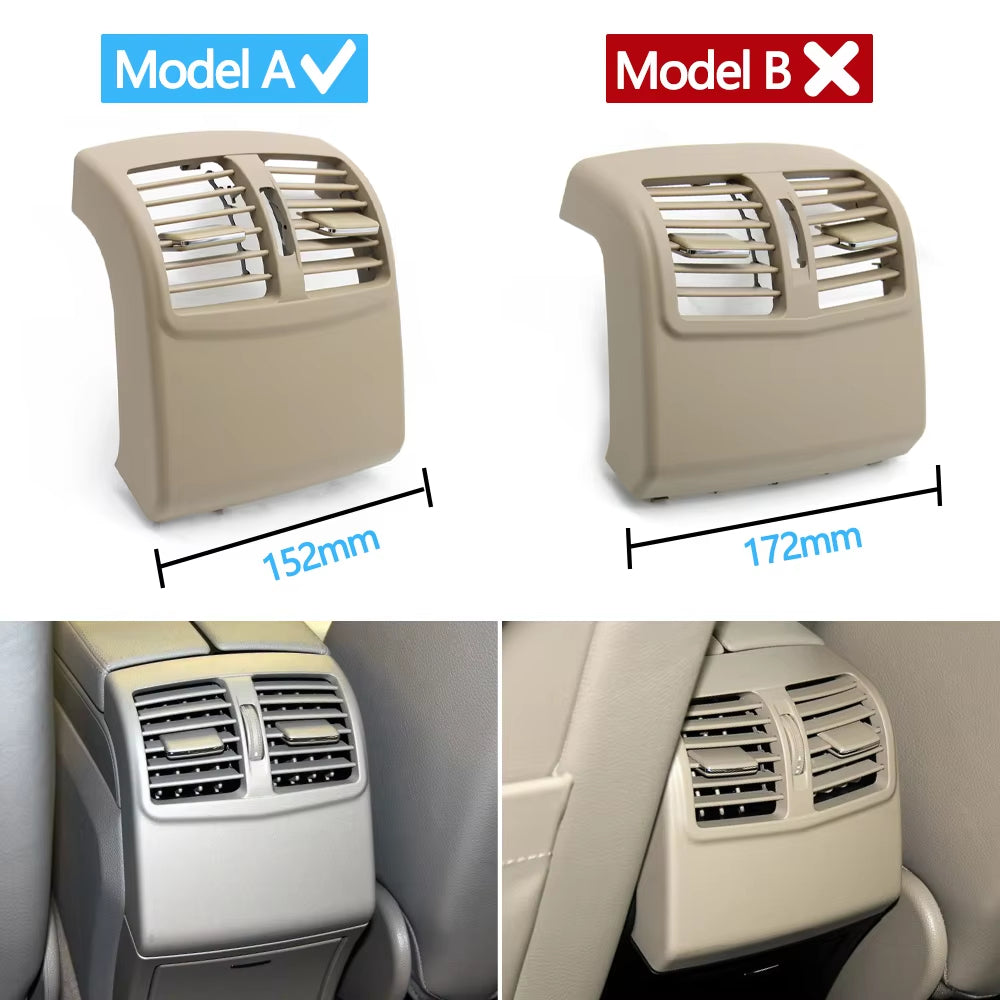 Model A Sedan Rear Air Conditioner Vent Grille Outer Cover Panel For Mercedes Benz W212 E Class E200 E260 E300 2009-2012