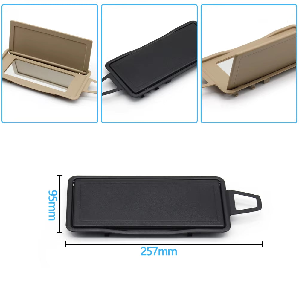 W221 W220 Car Sun Visor Car Interior Sun Shade Visor Makeup Cosmetic Mirror Cover For Benz S Class 2008-2012 CL W216 2218104117