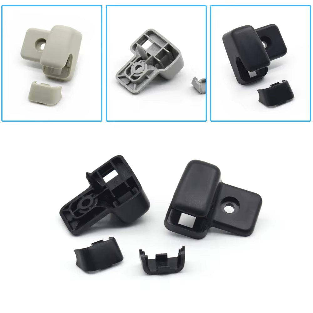 Car Roof Side Sun Visor Fixing Buckle Retainer Hook Fastener Clip Holder Bracket For BMW Mini Cooper R55 R56 R60 2007-2014