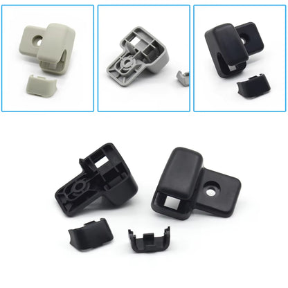 Car Roof Side Sun Visor Fixing Buckle Retainer Hook Fastener Clip Holder Bracket For BMW Mini Cooper R55 R56 R60 2007-2014