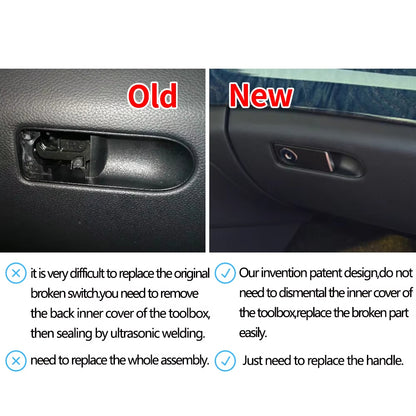 W218 Car Passenger Side Glove Boxes Handle Cover Lid Lock Toolbox Box Cover Switch For Mercedes BENZ CLS Class CLS300 CLS320