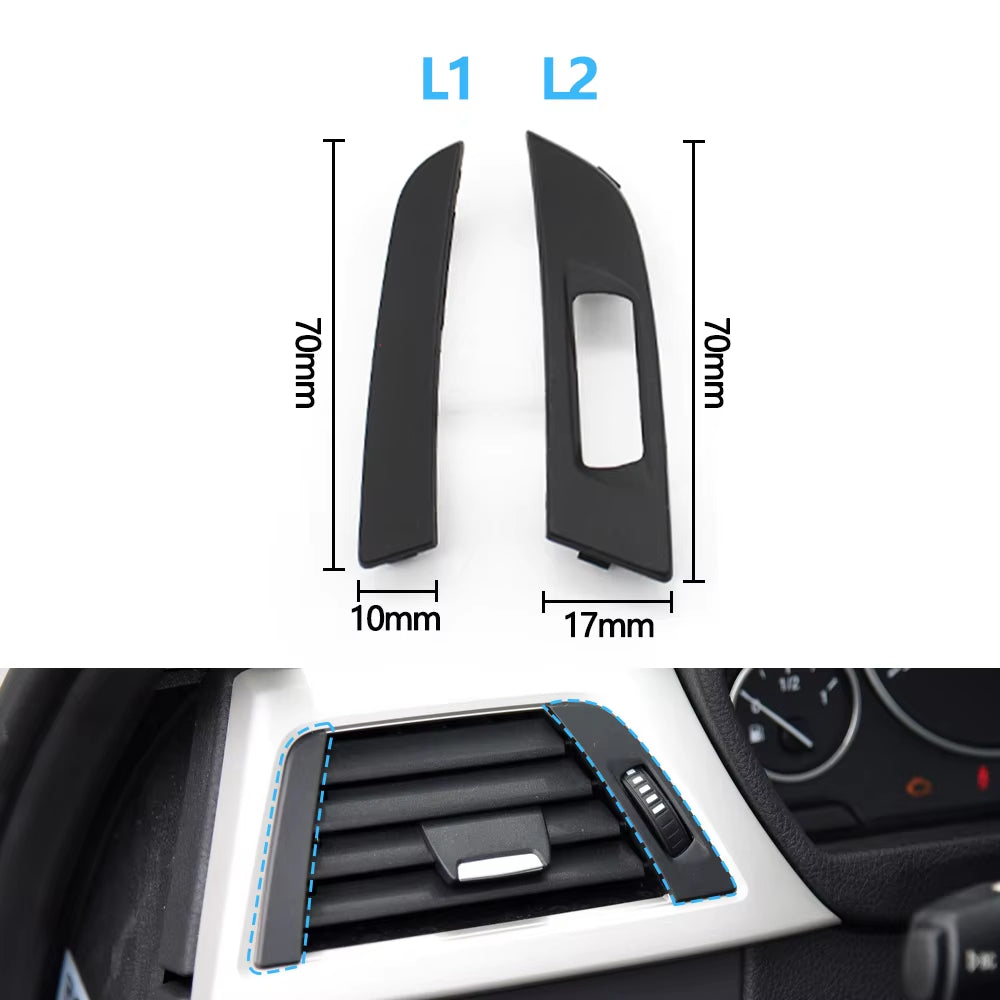Car Front Left Miidle Air Vent Grille Air Outlet Panel Trim Cover For BMW 3 4 Serie F30 F31 F34 F35 F32 F33 F36 F82 F83
