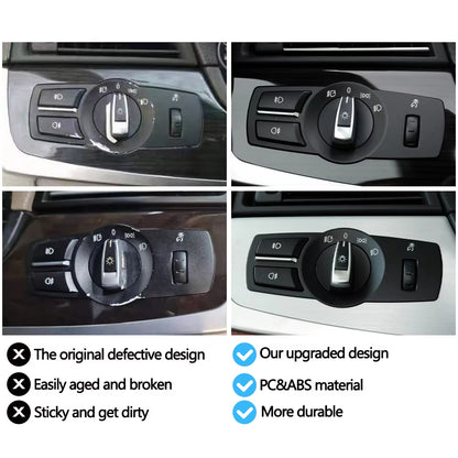Car Headlight Headlamp Switch Control Assembly For BMW 5 6 7 X3 X4 F10 F11 F06 F12 F01 F02 F07 F25 F26 61319192744,61319204067