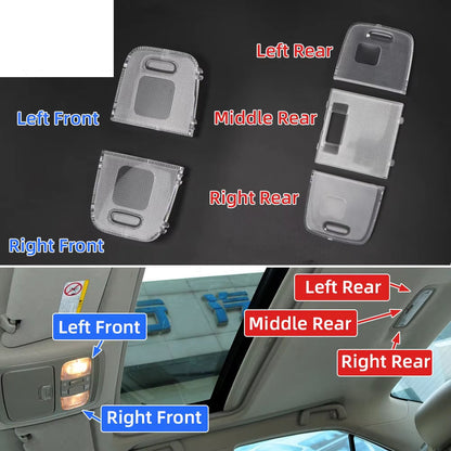 For Toyota Camry 2006-2011 Front Rear Roof Reading Light Cover Dome Map Lamp Lens Top Light Lamp Cover 81265-A6060