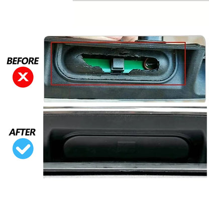 Car Rear Bumper Trunk Door Tailgate Handle Switch Rubber Cover For BMW MINI Hatchback Convertible Coupe R53 R56 R57 R58 R59