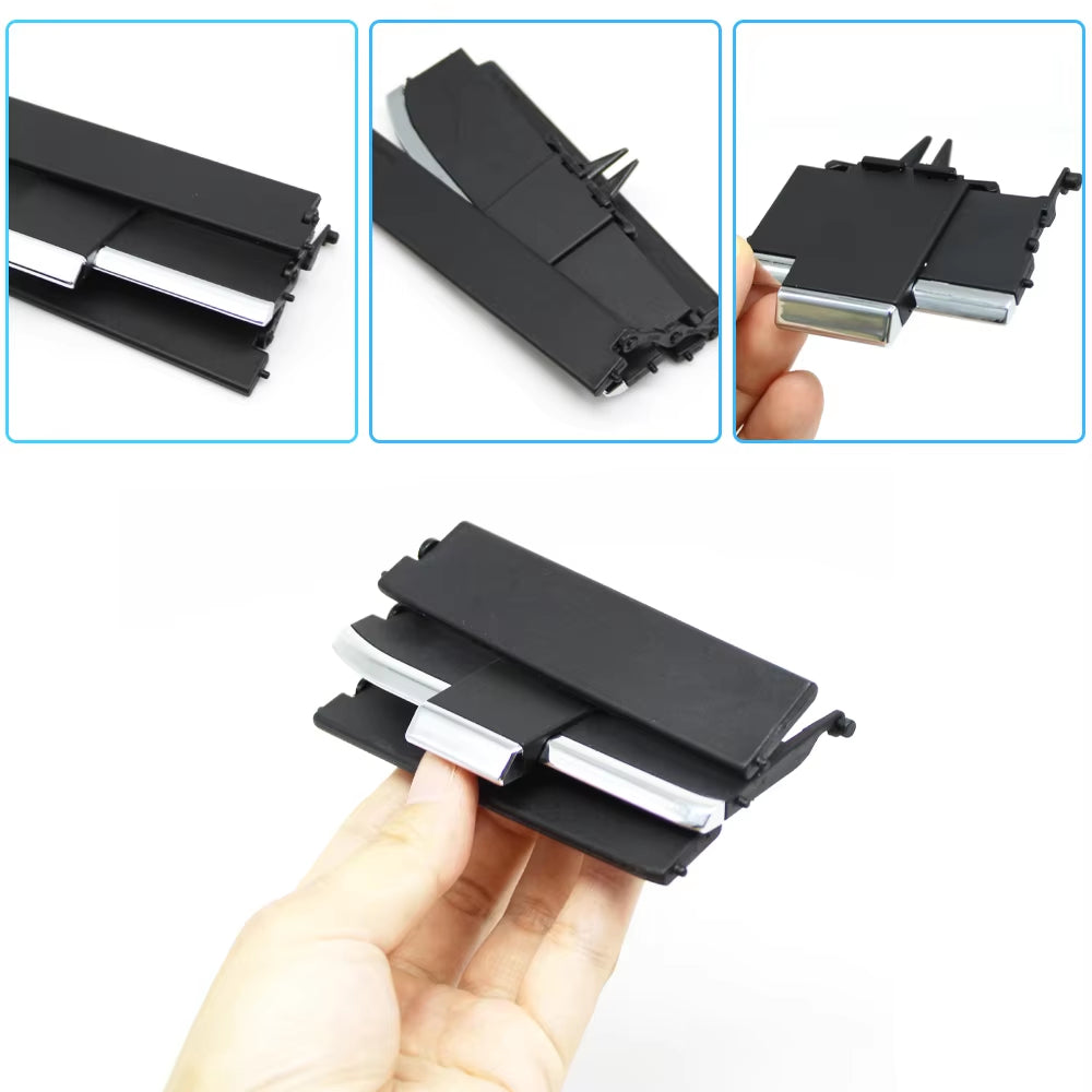 Car Front Rear Middle Left Right Air Conditioning AC Vent Grille Slide Clip Repair Kit For Maserati Quattroporte M156 2013-2022