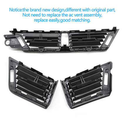 LHD RHD Front Dash Air Conditioning AC Vent Grille Outlet Panel Replacement For BMW X1 E84 2010 2011 2012 2013 2014 2015