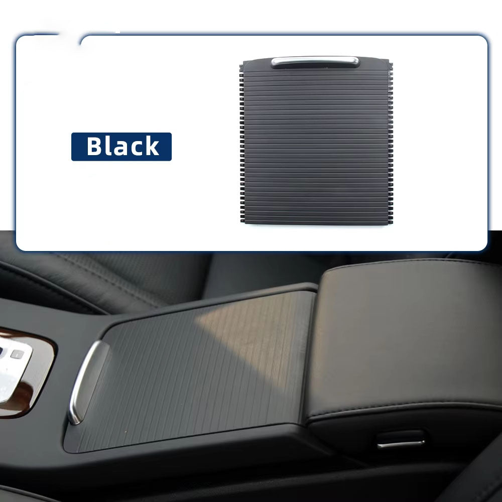 Cup Holder Roller Blind for Volvo S80 S80L XC70 V70 Front Cup Holder Slide Cover Shutter Replace 39870904 39861721