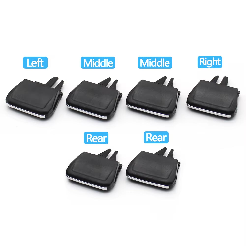 1/2/4PCS Car Front Rear Air Conditioning Outlet AC Vent Tab Clip For Skoda Kodiaq Karoq 56G819701,56G819702,56G820951,56G820952