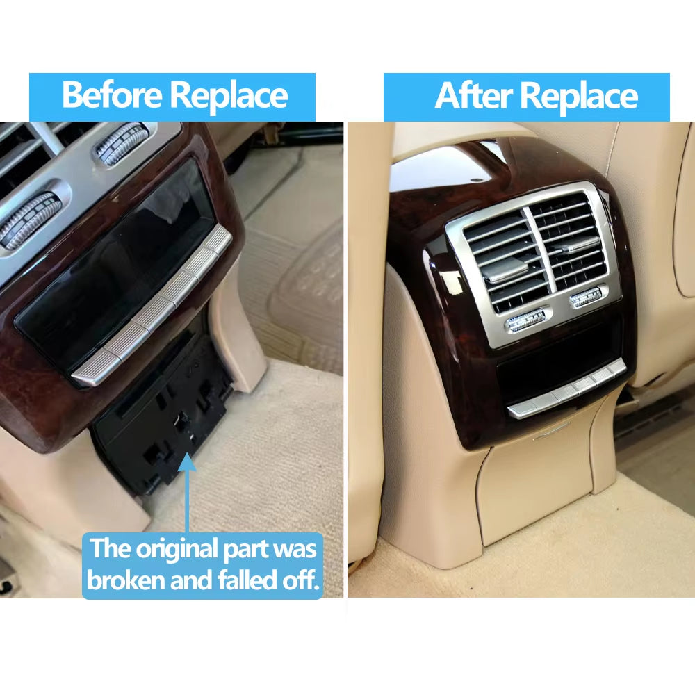 Rear Console Cigar Lighter Electrical Power Socket Outlet Panel Cover For Mercedes Benz S Class W221 S300 S350 S400 2216801017