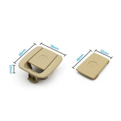 Car Rear Child Seat Anchor Safety ISOFIX Cover Trim For BMW X1 X2 F48 F49 F39 2 Series F45 F46