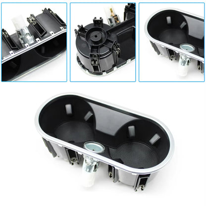 Car Front Center Console Cup Holder Compartment For Porsche Cayenne 7P5 958 92A 2011-2017 95855353100
