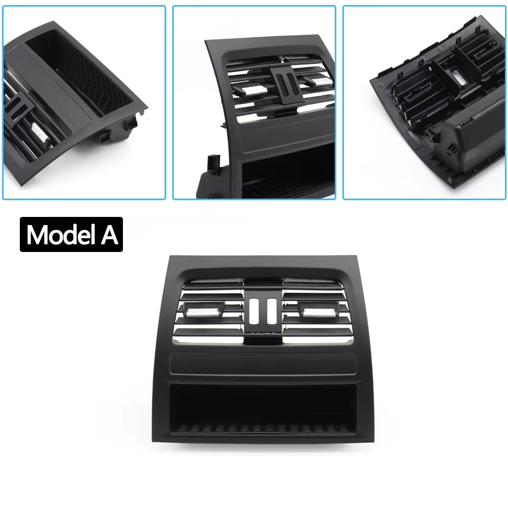 Car Rear Fresh Air Conditioning AC Vent Grille Outlet Panel For BMW 5 Series GT F07 528i 535i 550i 2010-2017
