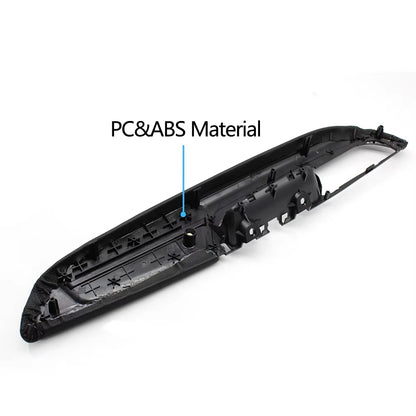 LHD Front Left Interior Door Handle Armrest Outer Frame Panel Replacement For BMW X5 X6 E70 E71 E72 2007-2013