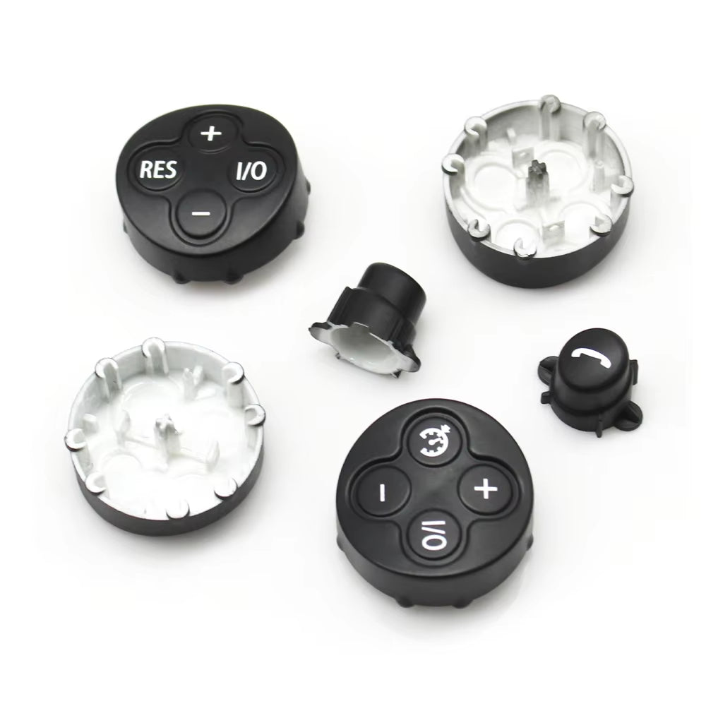 2PCS Car Steering Wheel Multifunction Cruise Control Switch Button Cover For BMW Mini Cooper Paceman R55 R56 R57 R58 R59 R60 R61