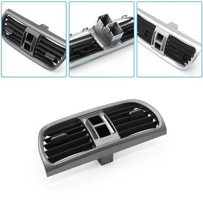 Gray Silver Car Left Right Center Air Vent Grille AC Vent Oulet Cover Panel For Porsche 911 Carrera Targa GT2 GT3 997 2004-2011