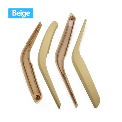 2PCS Set Car Left Right Interior Door Armrest Pull Handle Outer Cover Trim For BMW X1 E84 2010-2016
