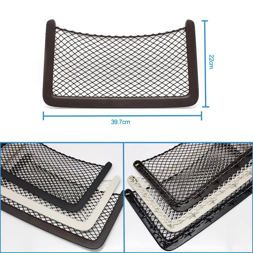 Car Seat Backrest Sundries Storage Net Pocket Cover Repair Kit For Mercedes BENZ GLE GLS W167 GLE350 GLE450 GLS400 GLS450