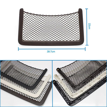 Car Seat Backrest Sundries Storage Net Pocket Cover Repair Kit For Mercedes BENZ GLE GLS W167 GLE350 GLE450 GLS400 GLS450
