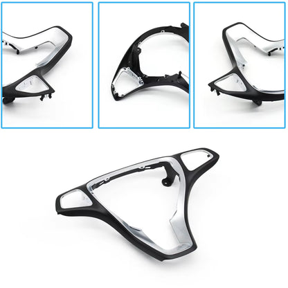 Car Central Armrest Drink Cup Holder Roller Shutter Frame Panel For Mercedes Benz W204 C C180 C200 C