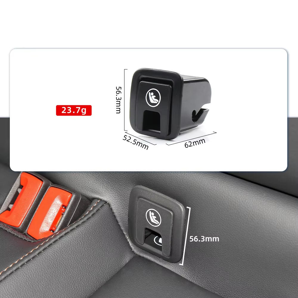 Isofix Cover Cap Child Seat Anchor Base Mount 57D887187A 2GG887233 For VW Tharu 2019-2024 Skoda Karoq 2018-2025