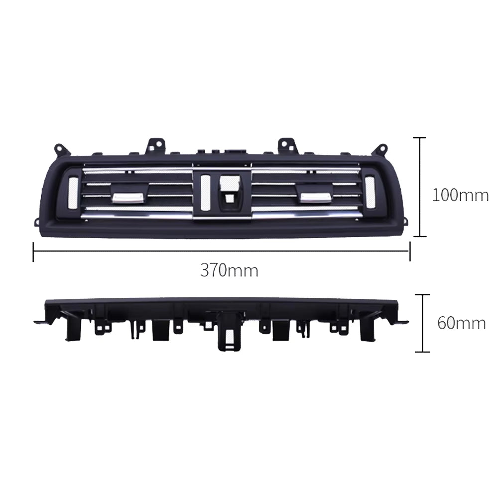 Car Central Air Conditioning AC Vent Grille Panel For BMW 5 Series F10 F11 520i 523i 525i 528i 535i 64229166885,64229209136