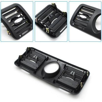 Car Front Rear Center Dashboard Left Right Middle AC Vent Air Vent Panel Cover For Maserati Quattroporte M139 2004-2012