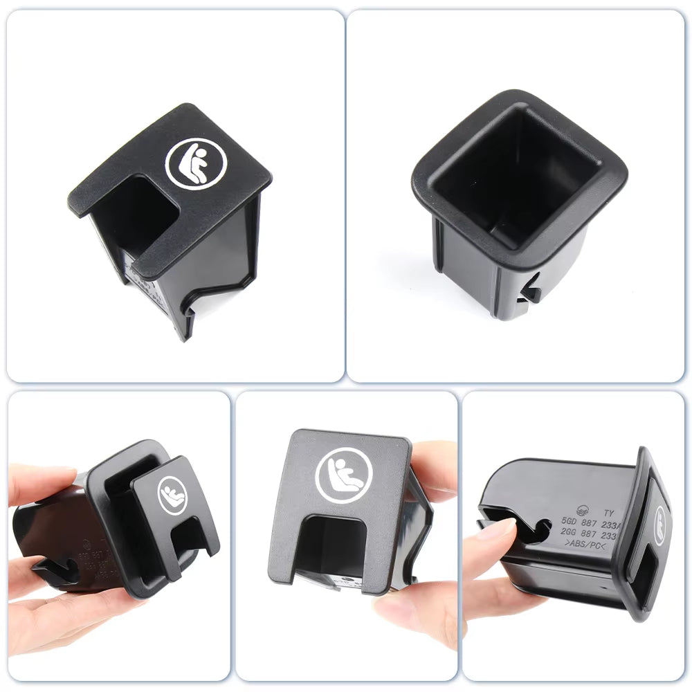 Rear Child Seat Trim Panel Single Cover ISOFIX Child Seat Trim Base Suitable 2GG887233 For Volkswagen Taos SKODA KAROQ