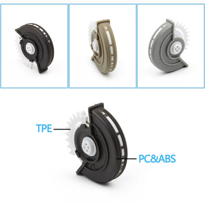 Car Rear Air Conditioning Air Vent Base Roller AC Vent Rolling Wheel For Mercedes BENZ C E GLK Class W204 W212 W207 X204