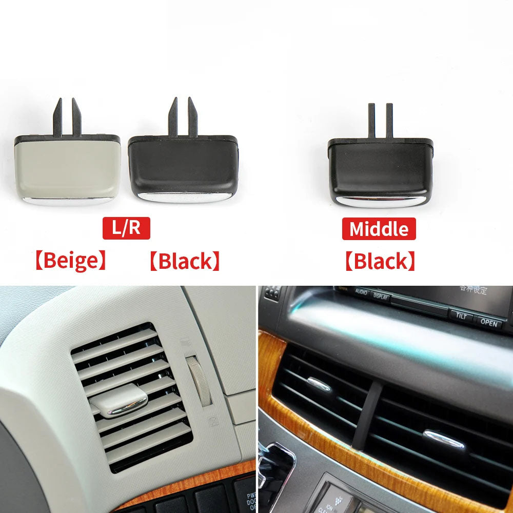 55670-28250 Repair Kit For Toyota Previa Car Front AC Vent Toggle Piece Outlet Pad Clip Auto Wind Direction Adjustment Plectrum