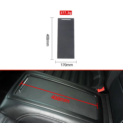 For Volkswagen Magotan Passat B6 B7 CC Rear Seats Central Armrest Container Storage Box Center Console Shutters Cover
