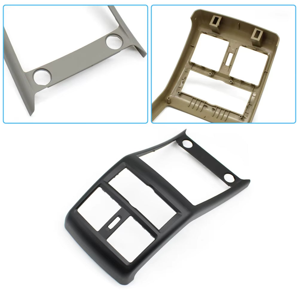 Car Rear Center Console Air Conditioning Air Vent Outlet Surface Frame Cover Trim For Mercedes Benz ML GL GLE GLS W166 W292