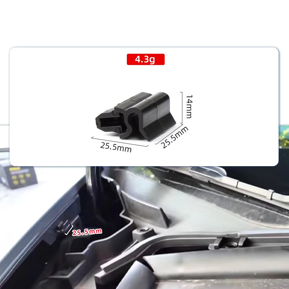 1PC Front Bumper Box Buckle Hoods Trunk Clips Plastic Fixed Clip For Tesla Model Y 2020-2021 Car Accessories 1472872-00-B