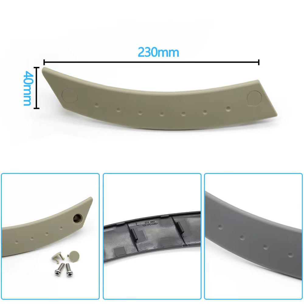 Car Interior Left Right Door Handle Protective Cover Replacement For Volkswagen VW Beetle 1998-2010