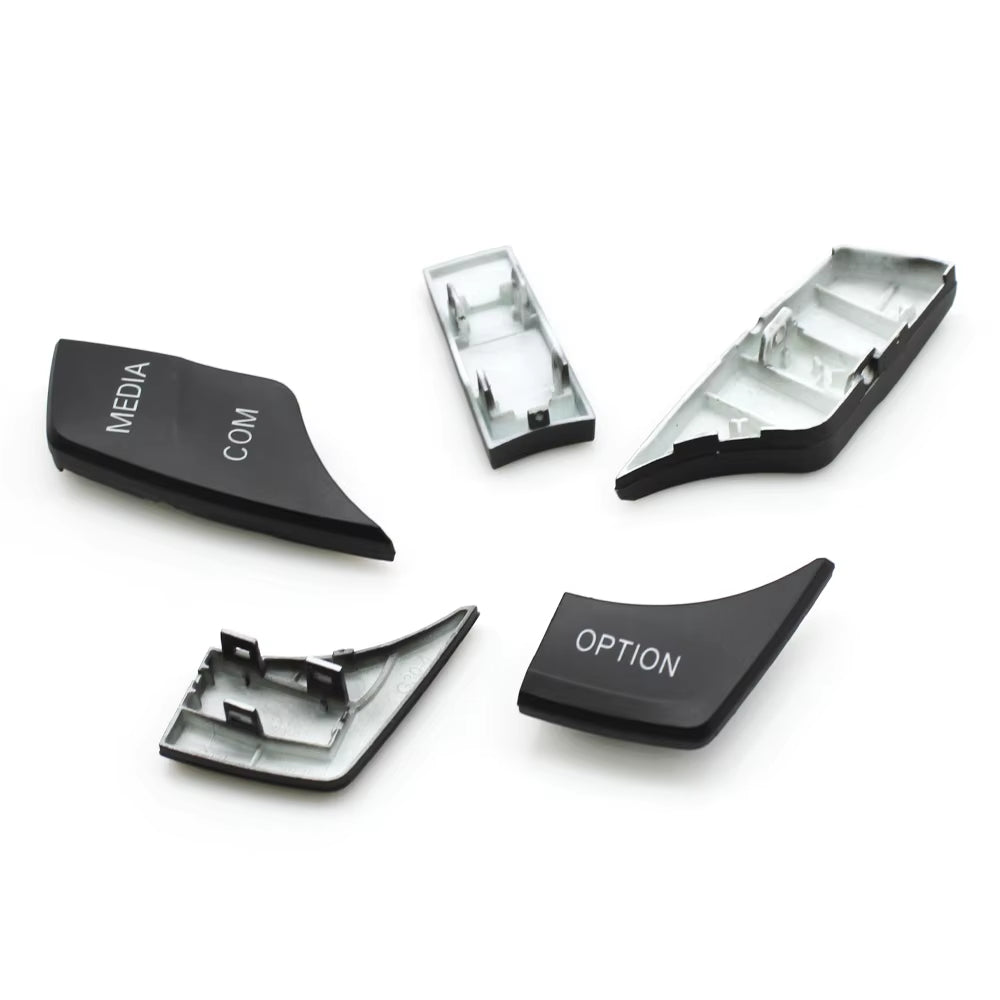 Car Central Console CIC IDrive Multimedia Control Button Cover Trim For BMW 5 6 7 X3 X4 G30 G31 F90 G32 G11 G12 G01 G02 F97 F98