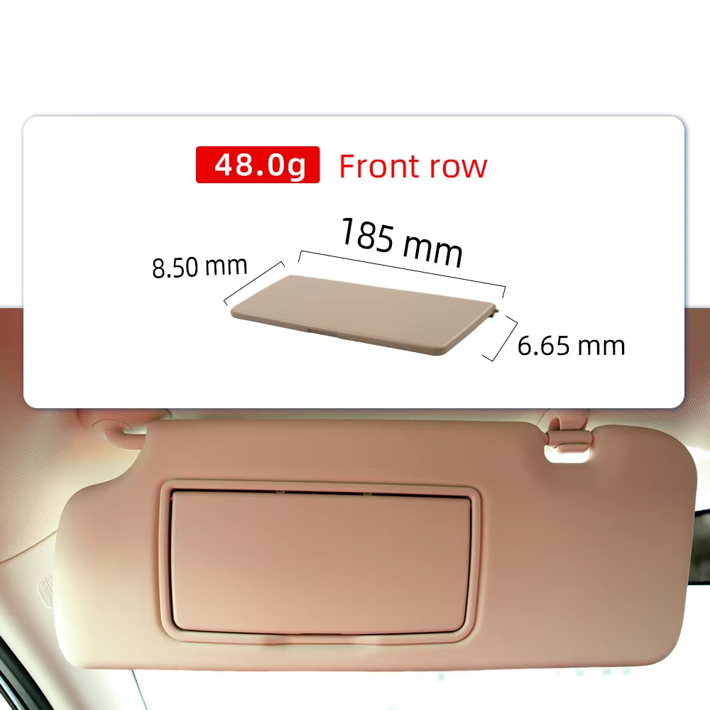 Car Sun Visor Makeup Mirror Cover Replacement for Honda CRV CR-V RE1 2007-2011 -Auto Interior Cosmetic Mirror Cover Accessories