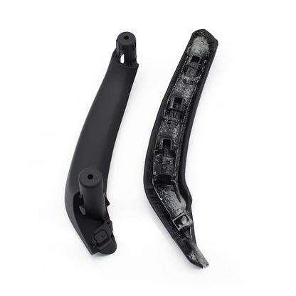 LHD RHD Interior Passenger Door Pull Handle Leather Cover With Inside Handle Assembly For BMW X3 X4 F25 F26 2010-2016
