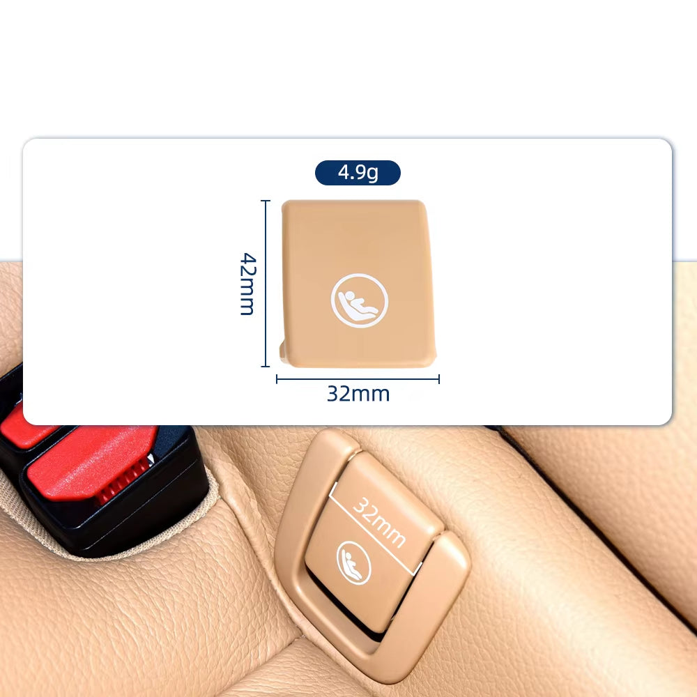 Car Child Seat Trim for Volvo V90/XC40/XC60/S90/S60/V60 Anti-Scratch Safety Seat Decoration Trim Auto Interior Accessory