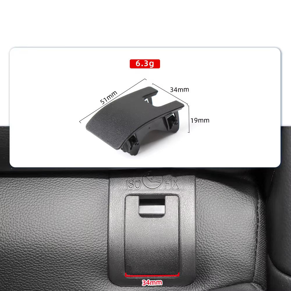 Rear ISOFIX Child Seat Cover Child Safety Seat Trim Panel Cap Fit For Nissan Qashqai Renault Kadjar 2015-2022 88639-DF30A-A242