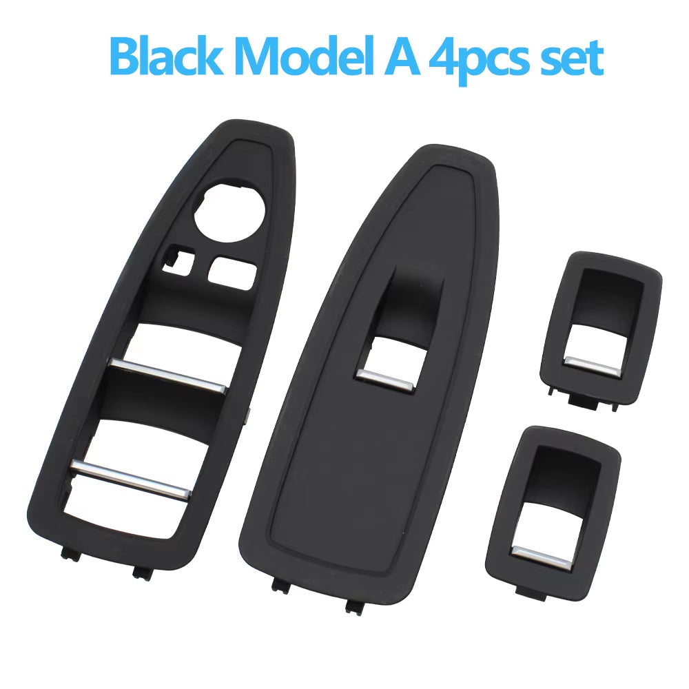 LHD RHD Car Interior Door Window Lift Switch Cover Trim For BMW 1 3 Series F20 F30 F31 F34 F35 318i 320i 330i 335i