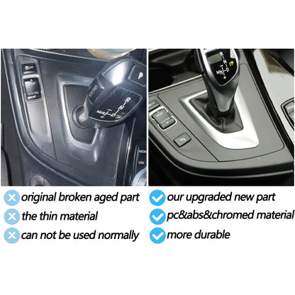 LHD RHD Car Shift Lever Bezel Trim Gear Selector Switch Shifter Cover For BMW 3 4 Series F30 F31 F34 F35 F32 F33 F36 51169234131