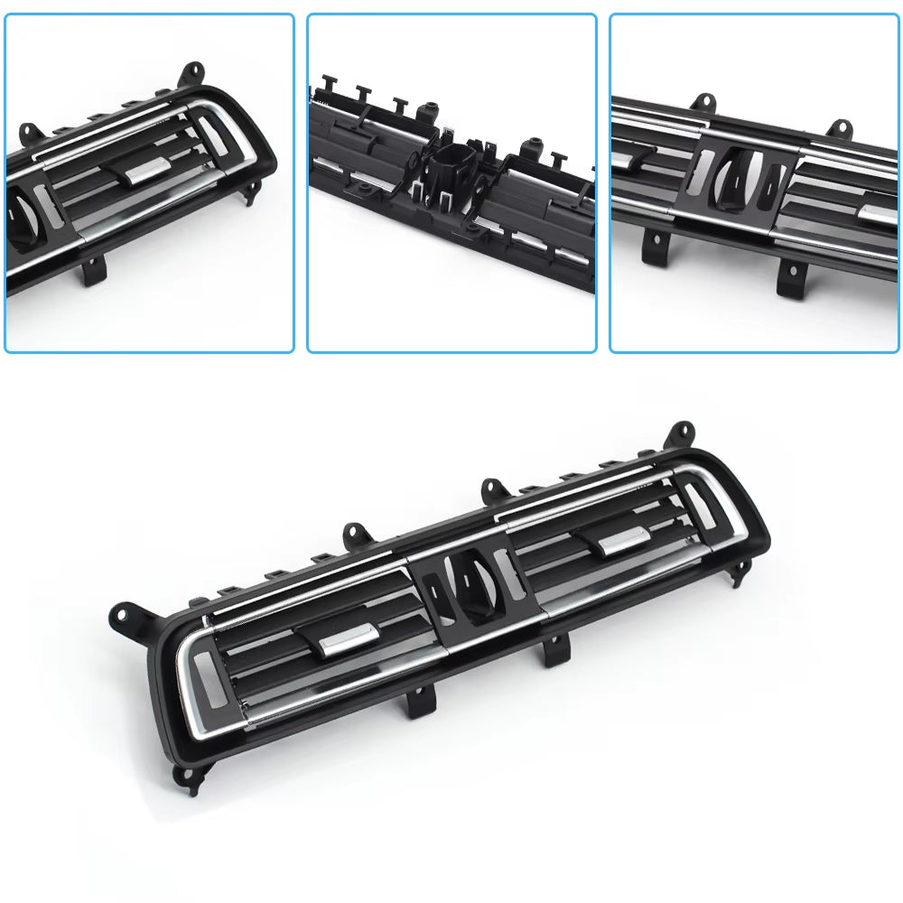 Car Front Console Central Left Right Air Conditioner AC Vent Grille Outlet Cover Panel For BMW 7 Series F01 F02 2009-2016
