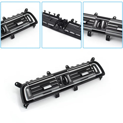 Car Front Console Central Left Right Air Conditioner AC Vent Grille Outlet Cover Panel For BMW 7 Series F01 F02 2009-2016