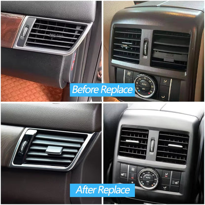 Car Front Rear AC Air Vent Outlet Tab Clip Repair Kit For Mercedes Benz W166 W292 ML350 GL450 M ML GLE GLS