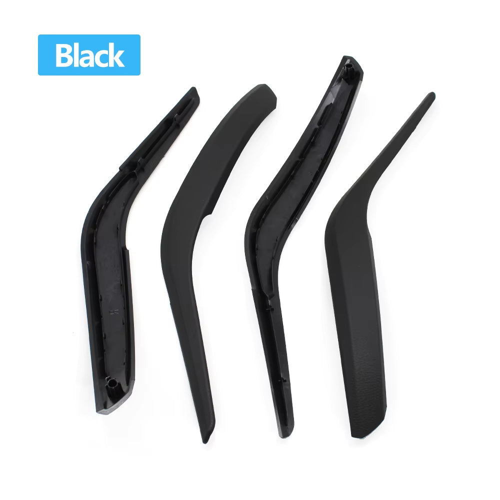 4PCS Set Car Interior Door Front Rear Left Right Pull Handle Outer Cover Trim For BMW X1 E84 2010-2016
