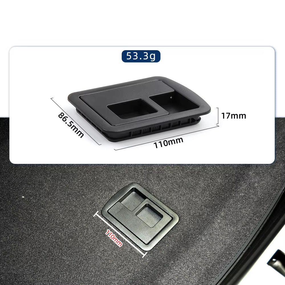 Car Trunk Spare Tire Cover Handle OE 8E5863627 for Audi A3/A4/A5/A6/A8/S8/RS3/RS4/RS5/RS6 VW Phaeton SEAT EXEO/ST